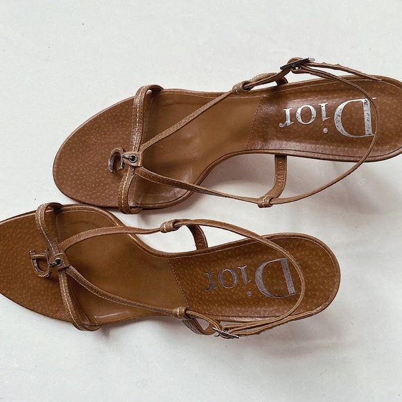 Christian Dior CD charm heels - Picture 1 of 4
